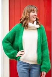 Strickanleitung Bernadette Strickjacke Karin