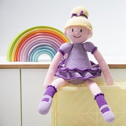 Ballerina Sofie Puppe Häkelpaket