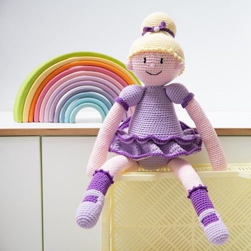 Häkelanleitung Ballerina Sofie Puppe-2