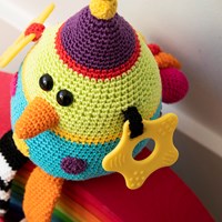Go Handmade Beißringe Sterne 22 Babyrosa-2