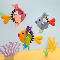 Häkelanleitung Fischrassel