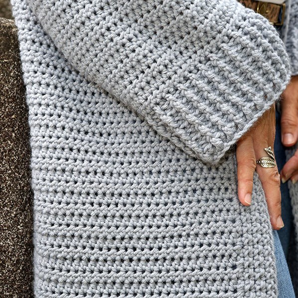 Yarn and Colors Maxi Cardigan Anleitung Crochet Edition