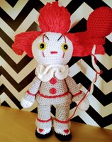 Häkelanleitung Chucky der Mörderpuppe & Pennywise der Clown-3
