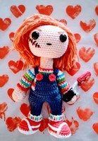 Häkelanleitung Chucky der Mörderpuppe & Pennywise der Clown-2