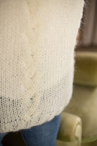 Strickanleitung Kurze Jacke ohne Ärmel Elegant-3
