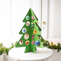 Fröhlicher Weihnachtsbaum AdventCAL Häkelpaket