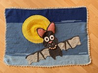 Häkelanleitung Kinderteppich Happy Bat-3
