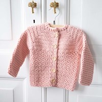 Häkelanleitung Happy Babyjacke-2