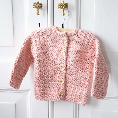 Häkelanleitung Happy Babyjacke-2