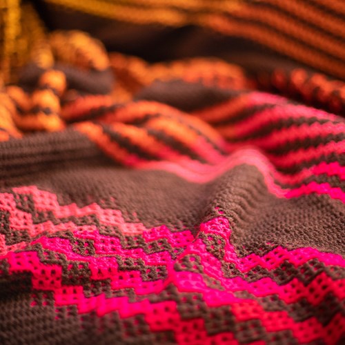 Maud Crochet - On Track Decke Häkelpaket 2-3
