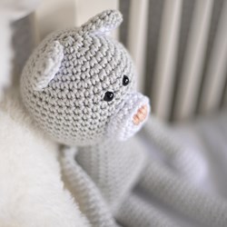 Häkelanleitung Wollplatz Kuscheltier Katze XL