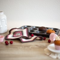 Häkelanleitung Topflappen Kirschschnitte-3