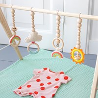 Holzspielbogen für Babys-2