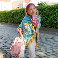 Budgetyarn Kinderponcho Häkelpaket 1 Glass