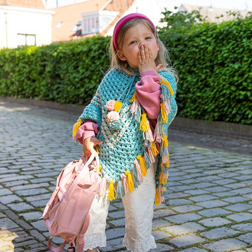 Häkelanleitung Budgetyarn Kinderponcho-3