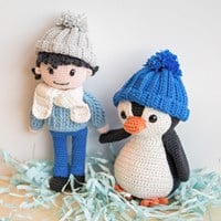 Winter Pinguin Häkelanleitung-3