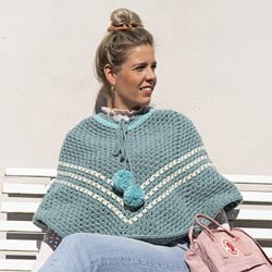 Budgetyarn Poncho Häkelpaket