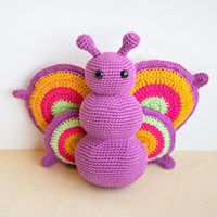 Sommer Schmetterling Häkelanleitung