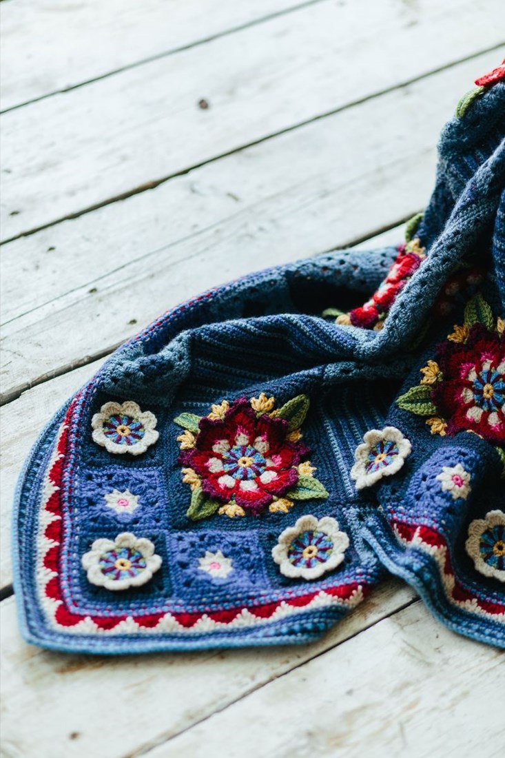 Indigo Dreams Blanket CAL Garnpaket Wollplatz.de