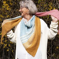Strickanleitung Frühlingstuch