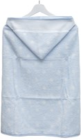 Rico Badehandtuch mit Kapuze 80 x 70 cm 006 Blau/Weiß-2
