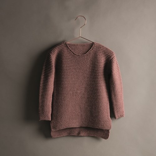 Creative Soft Wool Aran Kinderpullover Strickpaket 2 134/140