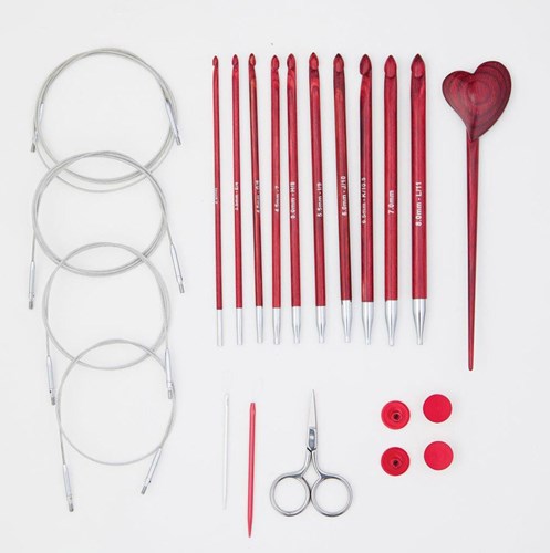 KnitPro Amore Tunesische Häkelnadel Set 3 - 8 mm-2