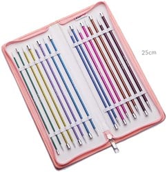 KnitPro Zing Stricknadelset 25cm 2.50-6.00mm