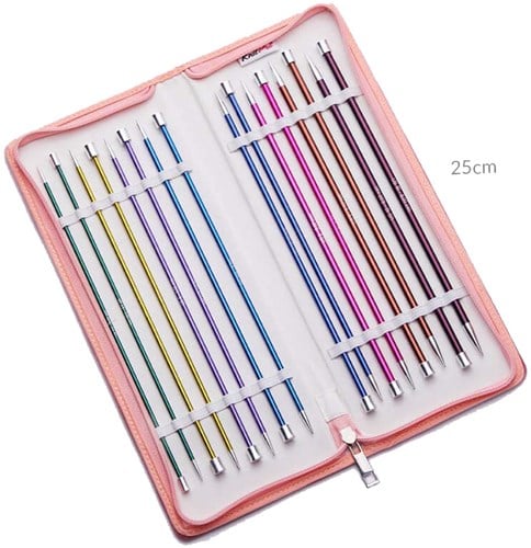 KnitPro Zing Stricknadelset 25cm 2.50-6.00mm