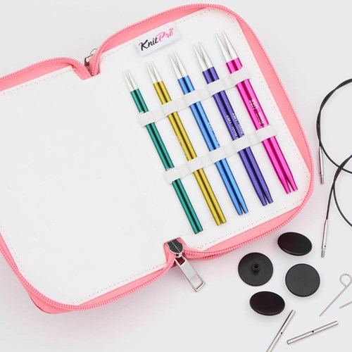 KnitPro Zing Special Starter-Set 10 cm 3-5mm austauschbare Spitzen-2