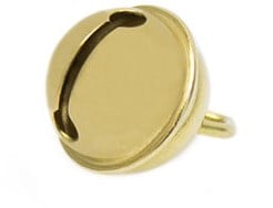 Glöckchen 15mm Gold