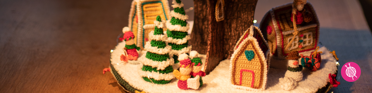 Weihnachtsdorf AdventsCAL - Häkelanleitungen