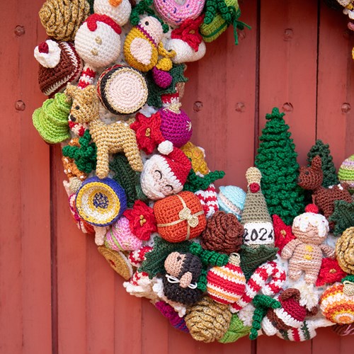 Wollplatz magische Weihnachten CAL 2024 Häkelpaket
