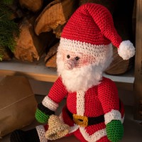 Mini Weihnachtsmann Häkelpaket-3