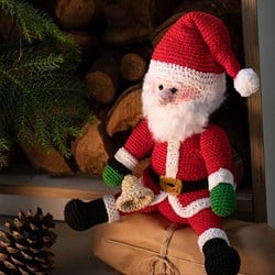 Mini Weihnachtsmann Häkelpaket