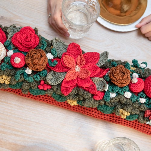 Wolplein Kerststuk Haakpakket