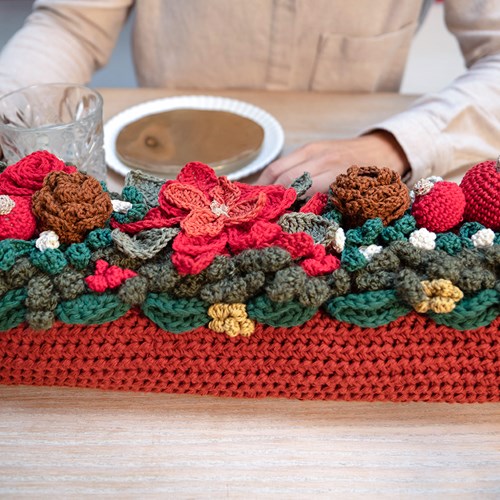 Wolplein Kerststuk Haakpakket