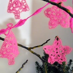 Häkelanleitung Weihnachtsdeko