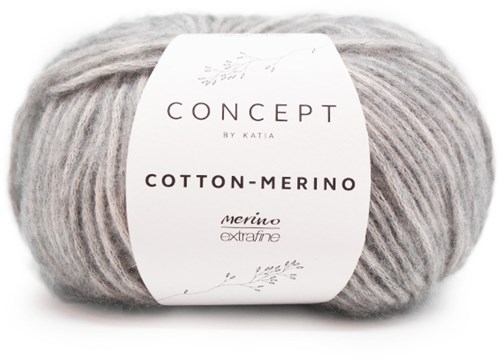Cotton-Merino Patentmuster Pullover Strickpaket 2 L