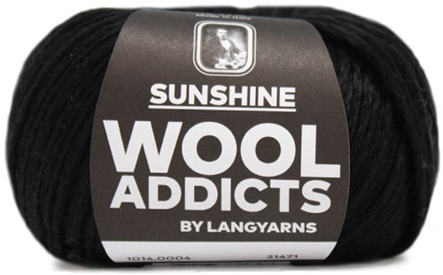Wooladdicts Glow-Getter Pullover Strickpaket 2 XL Black