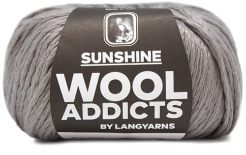 Wooladdicts Whitty Whirlwind Top Strickpaket 4 L/XL Grey