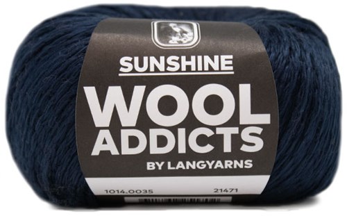Wooladdicts Glow-Getter Pullover Strickpaket 6 S Marine