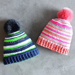 Häkelanleitung Kinder Mütze