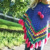 Häkelanleitung Kinderponcho