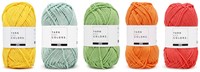 Wollplatz Regenbogen Teppich Häkelpaket 1 Pastel