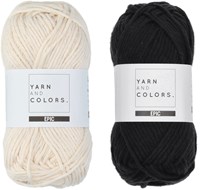 Yarn and Colors Striped Jumper Strickpaket 5 S Black-3