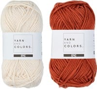 Yarn and Colors Striped Jumper Reversed Strickpaket 6 L Chestnut-2