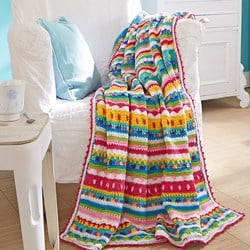 Catania Bunte Decke Häkelpaket