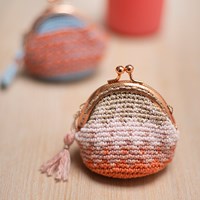 Wolplein Rosé Portemonnee Knip 7cm