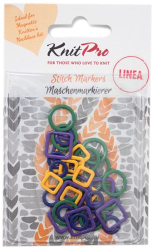 Knitpro Linea Maschenmarkierer Metall